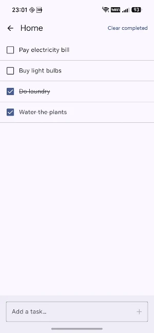Simple To Do List Screenshot 0