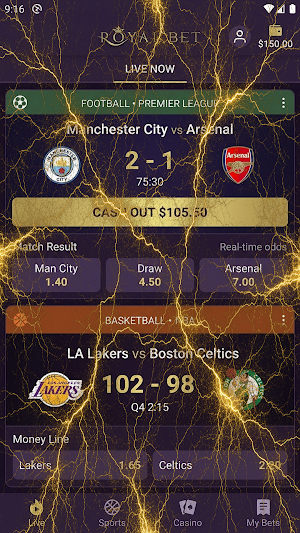 RoyalBet Screenshot 3