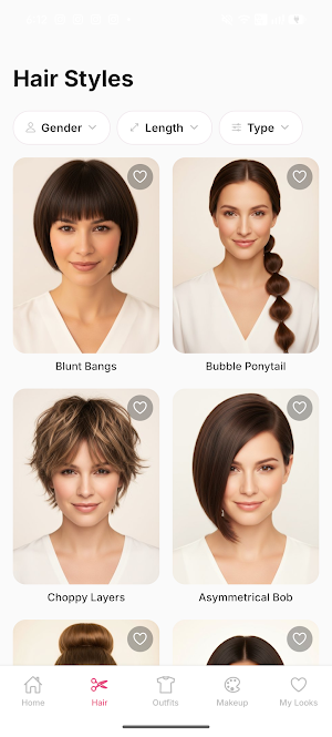 AI Hair & Outfit: Get The Look Screenshot 0