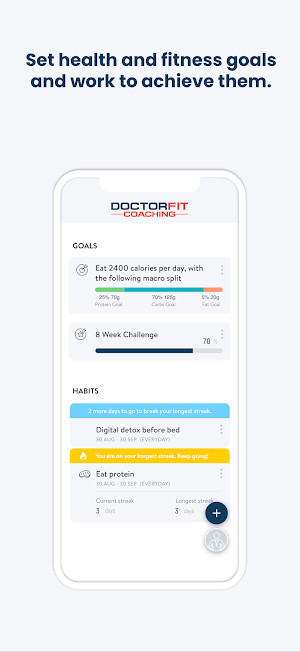 DoctorFit Coaching Screenshot 3