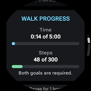 WalkReset: Walking Reminder Screenshot 3