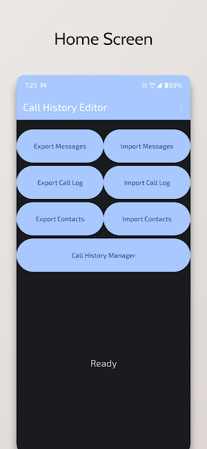 Call History Editor and Backup Screenshot 0