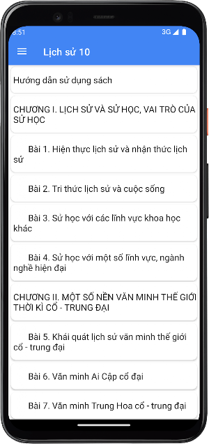 Lịch sử Lớp10 Screenshot 3