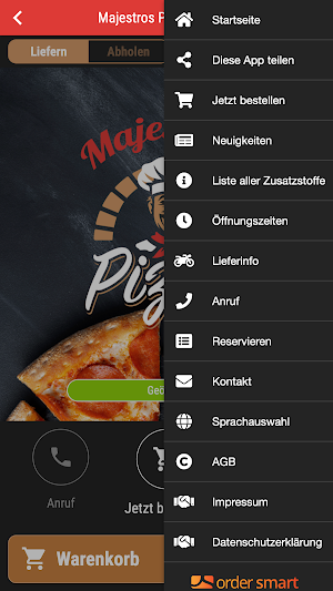 Majestros Pizza Weimar Screenshot 2