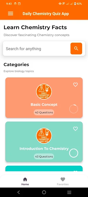 Daily Chemistry Quiz App Screenshot 3