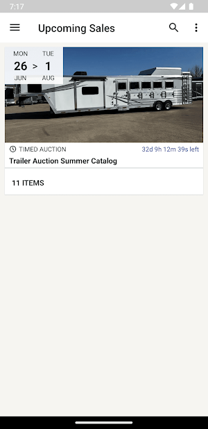 Trailer Auction Screenshot 0