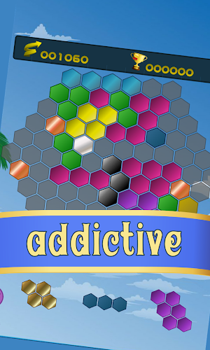 HexBlokz V+, hexa puzzle game Screenshot 1