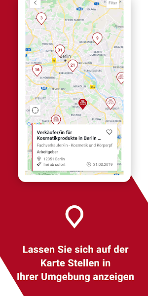 Jobsuche – die neue JOBBÖRSE Screenshot 3
