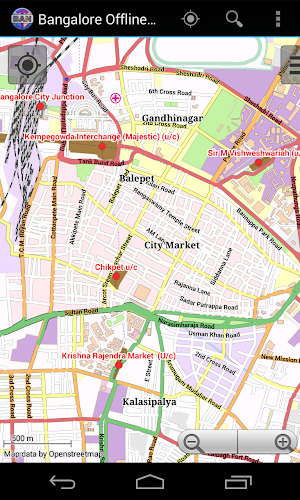 Bangalore Offline City Map Screenshot 3