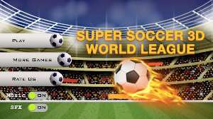 Football Craze-Super Soccer 3D World Championship Screenshot 0