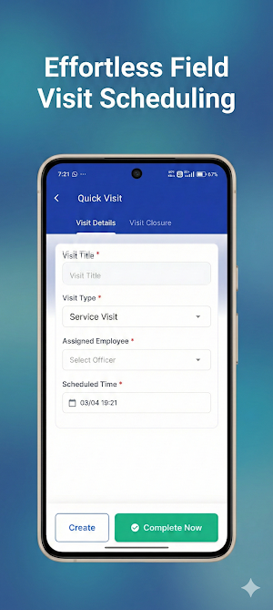 FieldsEasy: FieldForce Screenshot 1