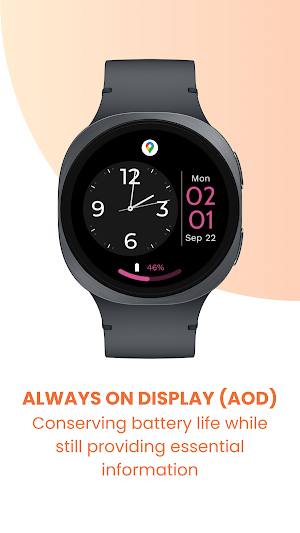 EXD183: Hybrid Watch Face Screenshot 2