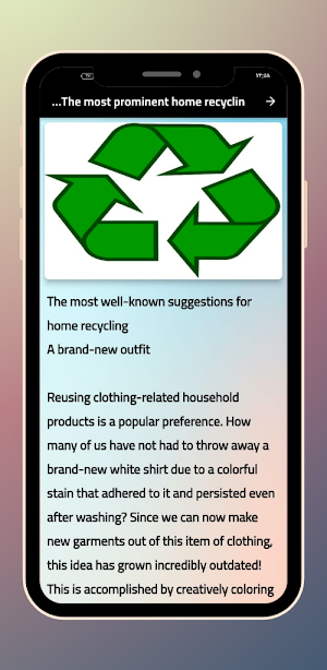 Ideas for recycling Screenshot 1