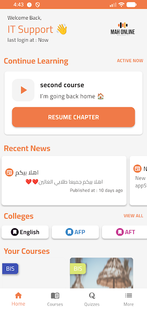 MAH Online Screenshot 1