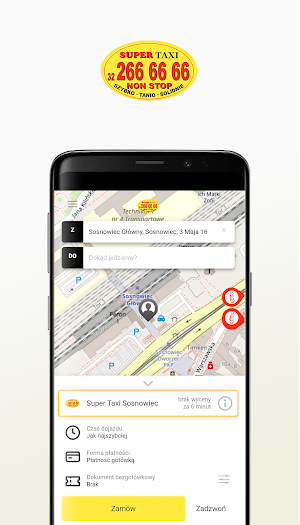 Super Taxi Sosnowiec Screenshot 1