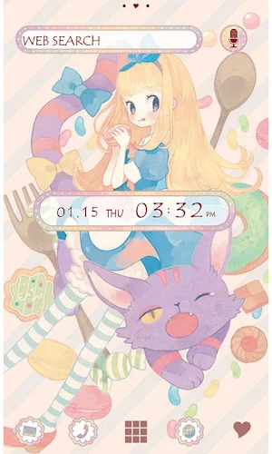 Alice's Sweets Party Theme Screenshot 0