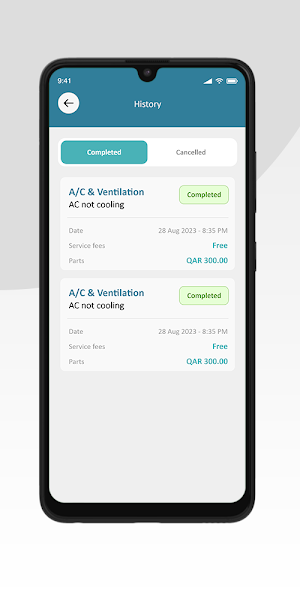 TechniciansApp Screenshot 1