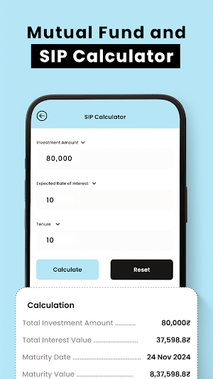 GetLoan - EMI Calculator Screenshot 2