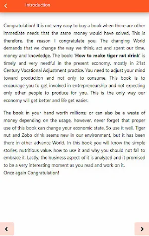 Zobo & Tiger nut Drinks Screenshot 2