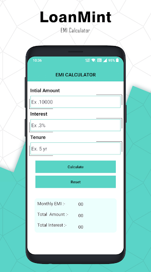 LoanMint - EMI Loan Calculator Screenshot 2