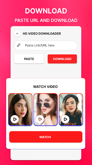 HD Video Downloader HD Player Screenshot 2