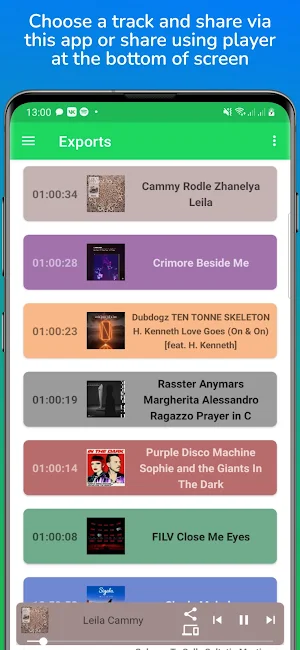 SpotyVK: share song Screenshot 1
