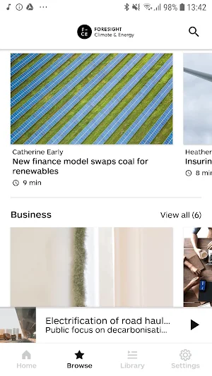 FORESIGHT Climate & Energy Screenshot 3