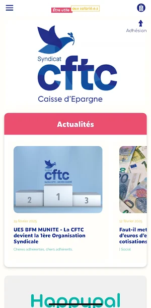 CFTC Caisse d'Epargne Screenshot 1