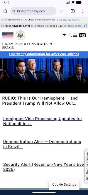 USA Embassies & Consulates Screenshot 2