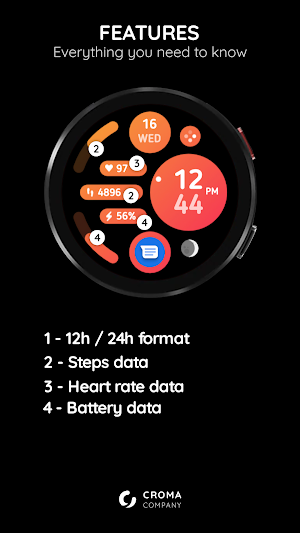 Soapstone Watch Face Screenshot 1