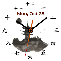 Shirokuro Wear OS Watch Face