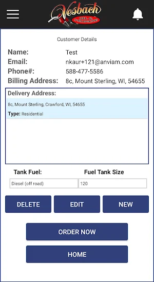Vesbach Oil & Propane Screenshot 3