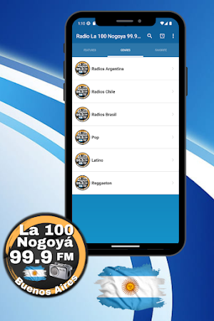 Radio La 100 Nogoya 99.9 FM Screenshot 3
