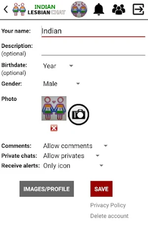 Indian Lesbian Chat Screenshot 2