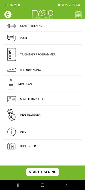 Min Fysioterapeut Screenshot 1