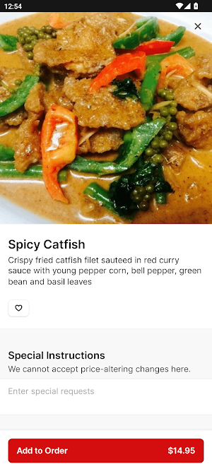 Thai Chili Asian Bistro Screenshot 3