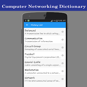Computer Networking Dictionary Screenshot 3