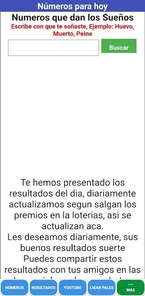 Numero para hoy Screenshot 2