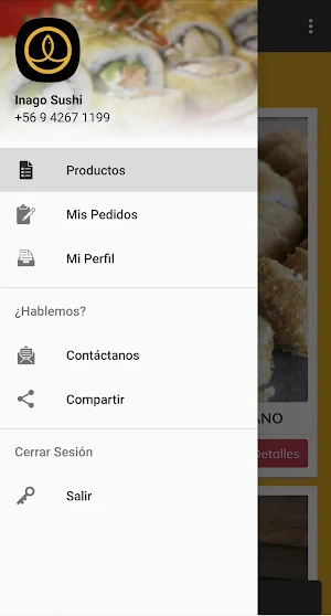 Inago Sushi Screenshot 1