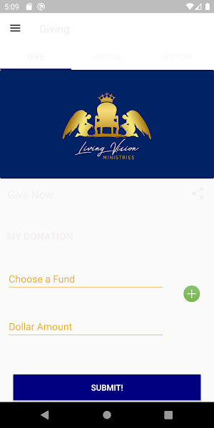 Living Vision Ministries Screenshot 2