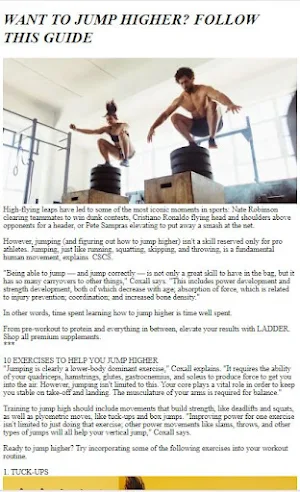 How to Do Jumping Exercises Screenshot 0