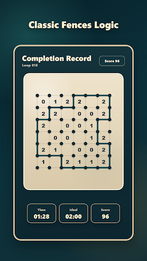 Slitherlink Fences Puzzle Screenshot 3