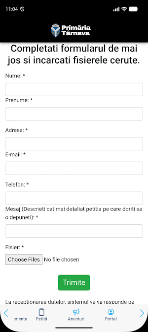 Târnava App Screenshot 3