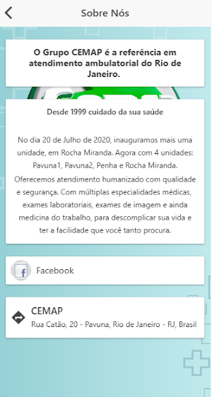 CLÍNICA CEMAP Screenshot 2