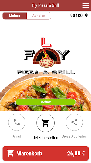 Fly Pizza & Grill Screenshot 0