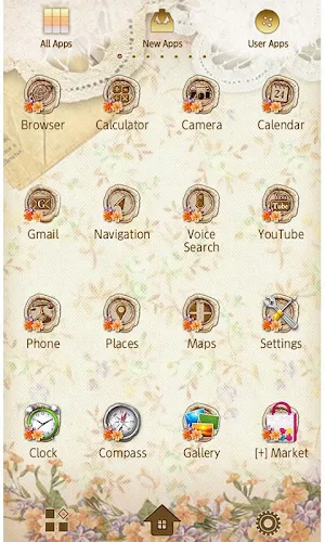 Wallpaper Stationery Screenshot 2