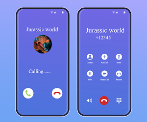 Jurassic World Fake Call Dino Screenshot 3