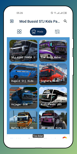 Mod Bussid STJ Kids Panda JB5 Screenshot 1