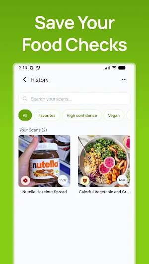 Vegan Check: Food Scanner Screenshot 3