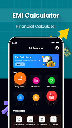 EMI Calculators: FinancialCal Screenshot 1